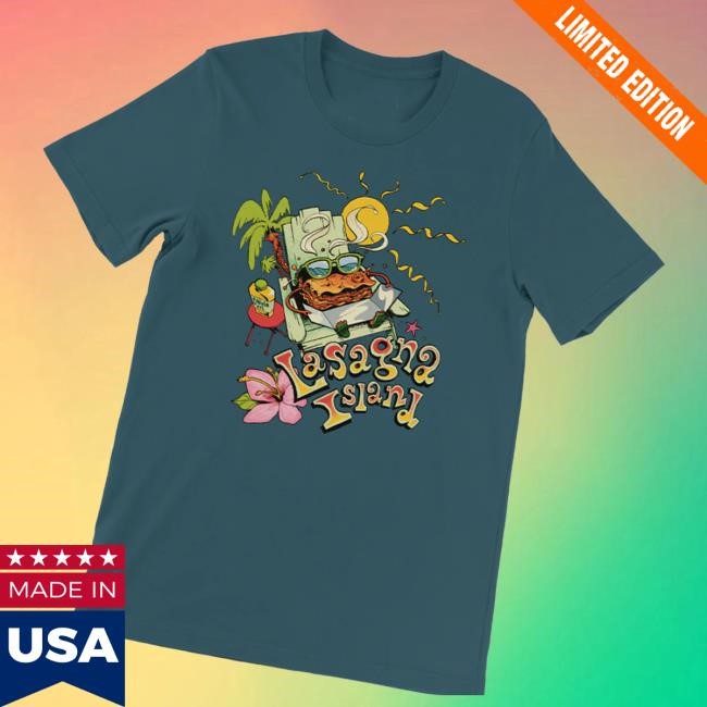 Tryguys Lasagnaisland Of The Month, Mar '25 Zip Up Hooded Sweatshirt