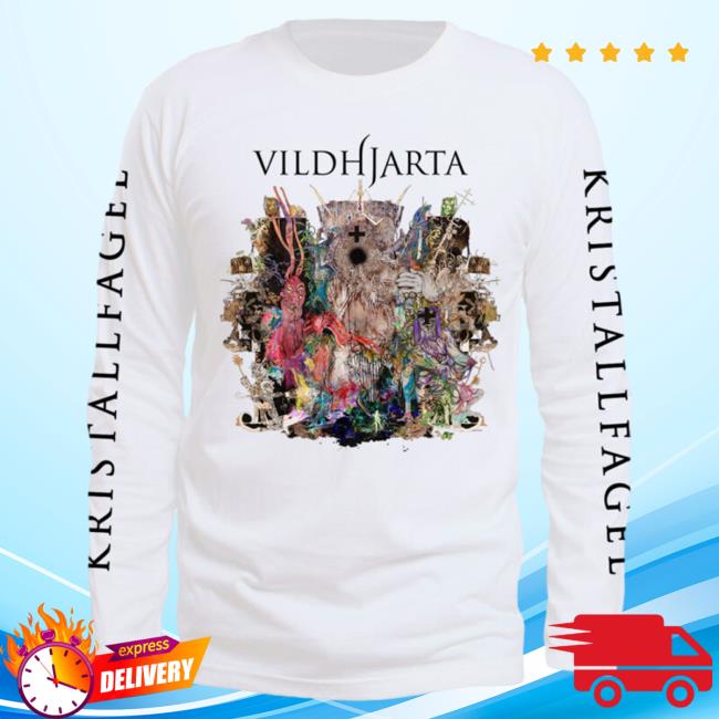 Official Indie Merch Store Vildhjarta + Kristallfågel + White Longsleeve Indiemerchstore Shop