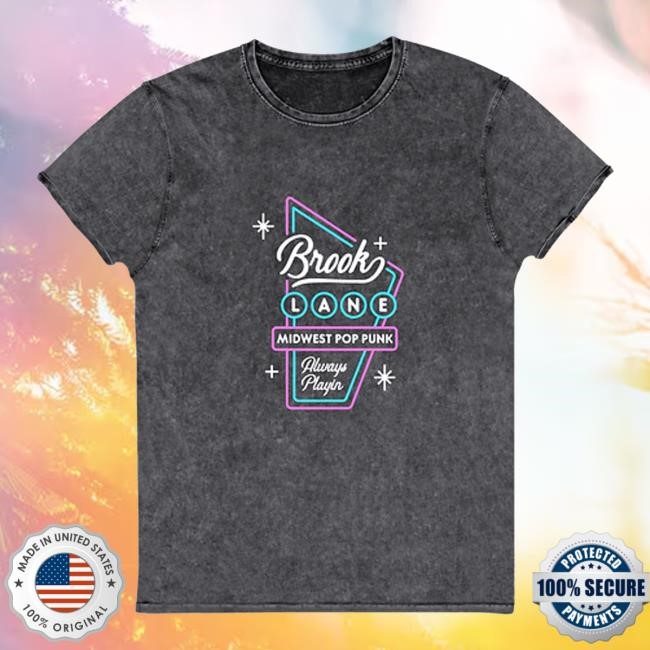 Official Brooklane Midwest Merch Store Brooklane Bowling Acid T-Shirt
