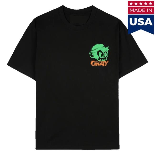 Okay-Clothing Merch Store Reach T-Shirt Black Long Sleeve Shirt