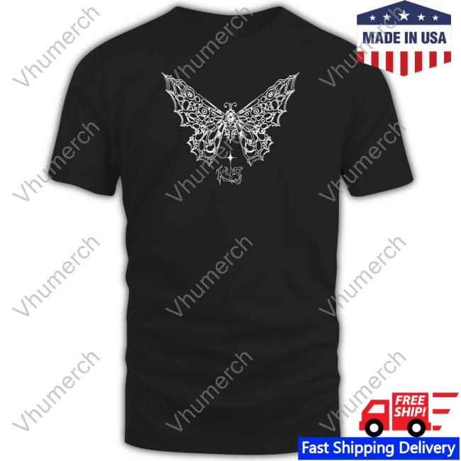 K45ink Shop Cyber Butterfly T Shirt