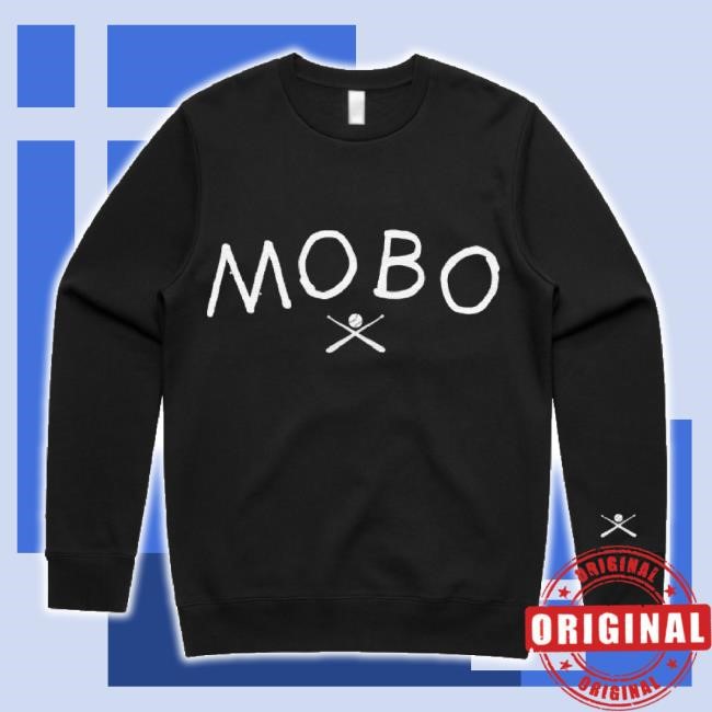 Original Modern Baseball Mobo Embroidered Long Sleeve T Shirt Run For Cover Records Shop Merch Store