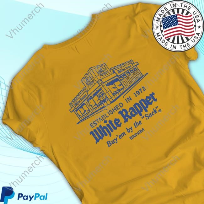 Official Eminem X White Castle Rapper T-Shirt Eminem X White Castle Rapper Tee