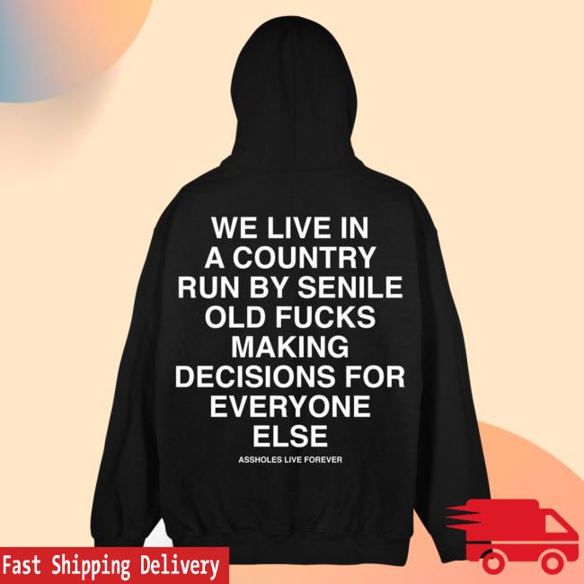 Official Linda Finegold Merch Store Senile Old Fucks Black Long Sleeve Tees Lindafinegold Clothing Shop