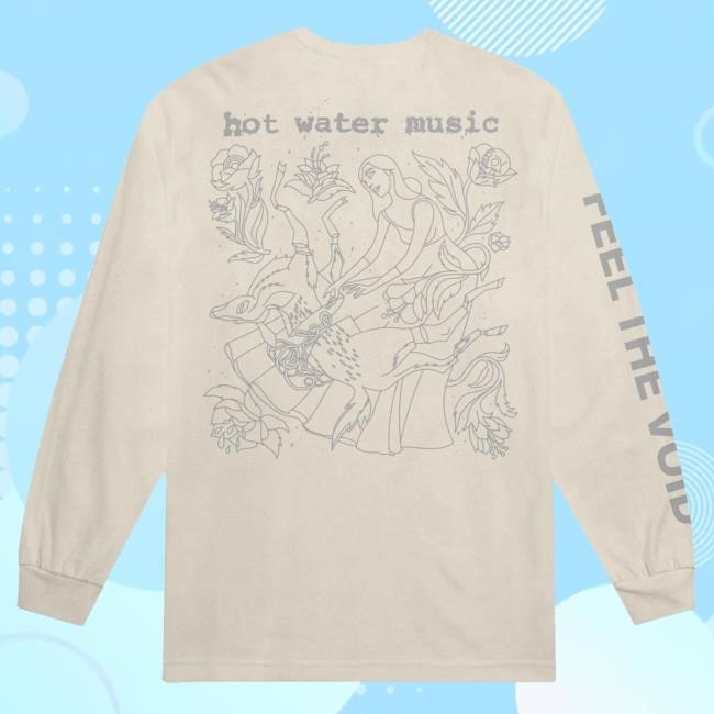 Official Equal Vision Merch Hot Water Music Monoline Long-Sleeve Funny Shirt