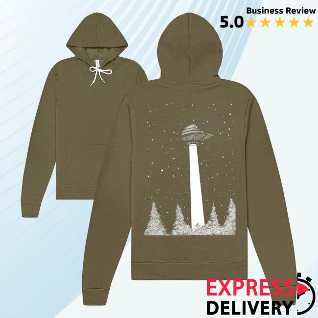 Want To Believe Heather Olive Pullover Sweatshirt
