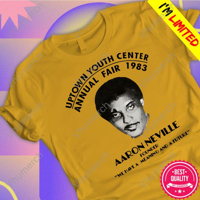 Justine Skye Aaron Neville Uptown Youth Center Annual Fair 1983 Shirts