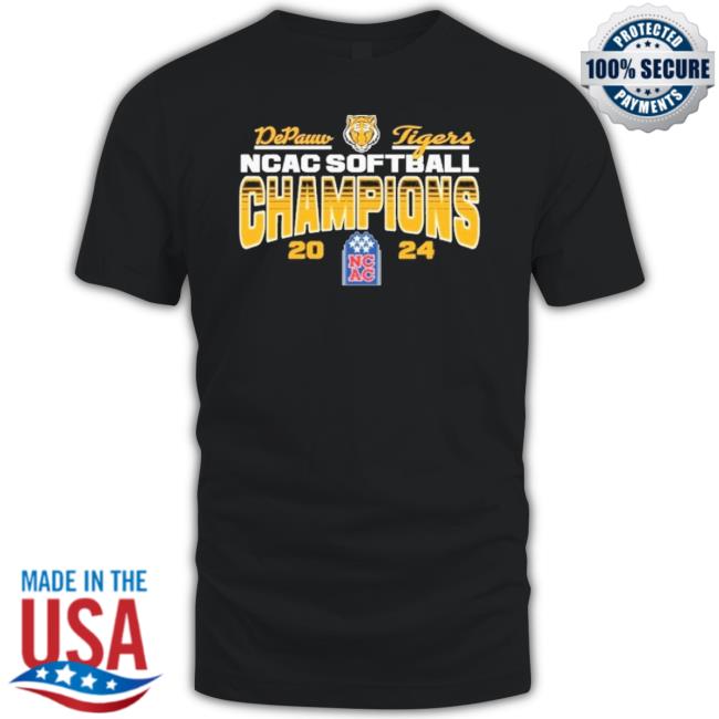 Original Depauw University Softball 2024 Ncac Tournament Champions Unisex Sweatshirt