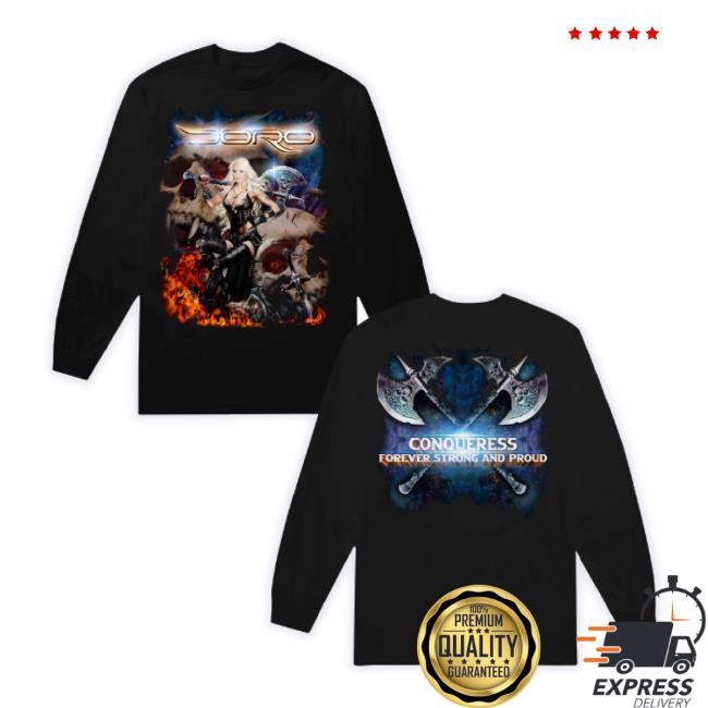 Official Merch Now Doro Conqueress Black - Shirts Merchnow Shop