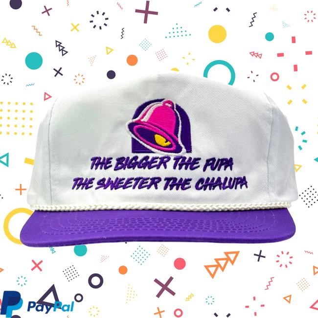Old School Hats Merch The Bigger The Fupa Rope Embroidered Dad Cap Collab Rowdy Roger
