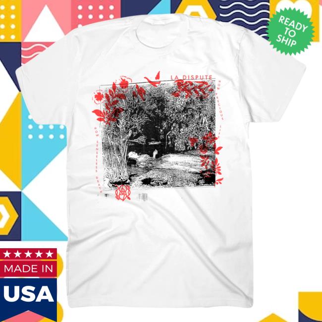 Official Hello Merch Ophelia White Attractive Shirt HelloMerch LaDispute
