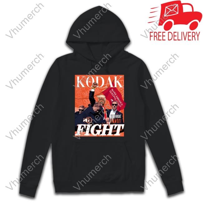 Snipergangapparel Kodak Fight Kutthroat Kodak Hooded Sweatshirt