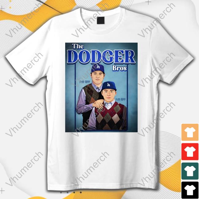 Doyersdave The Dodger Bros Ohtani & Yamamoto T Shirts