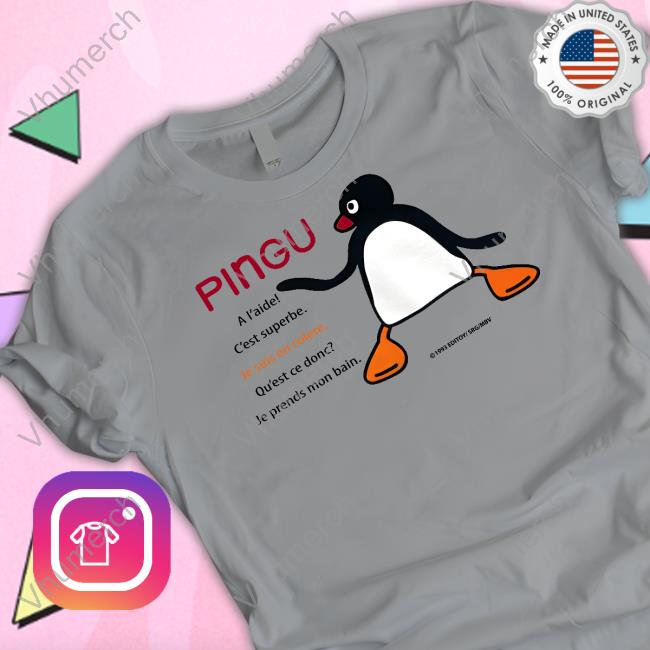 Thoamshehahahava Pingu A L'aide C'est Superbe Je Suis En Colere Hoodie