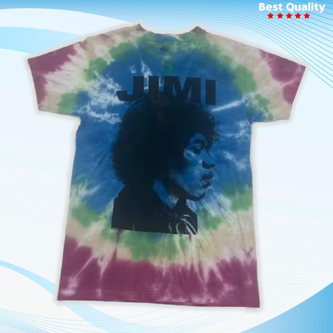 Trending Grailed Shop Band Tees × Jimi Hendrix × Tour Tie Dye Long Sleeve T Shirt