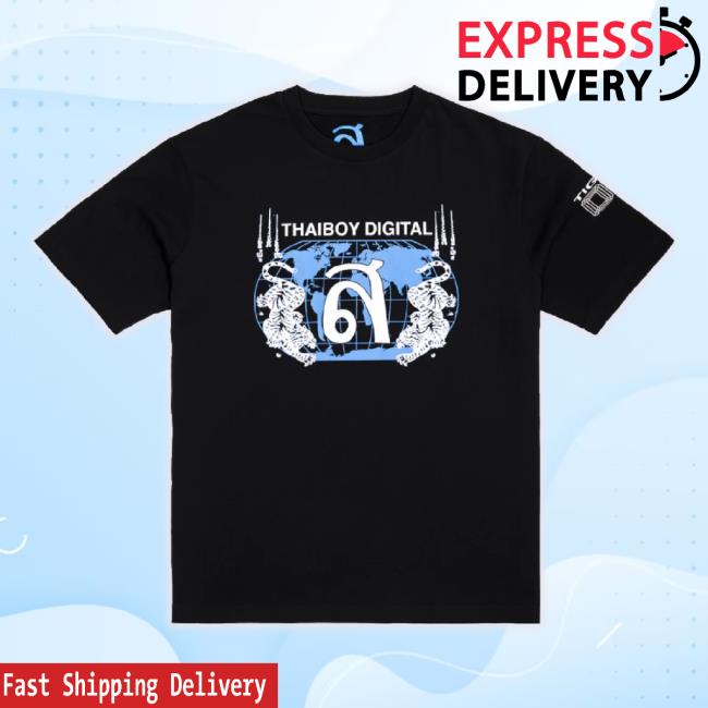 Original Year0001 Merch Store Thaiboy Digital / Tiger New Shirt / Black Year0001 Shop