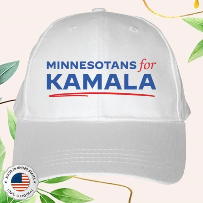 The Minnesotan Merch Minnesotans For Kamala Twill Cap
