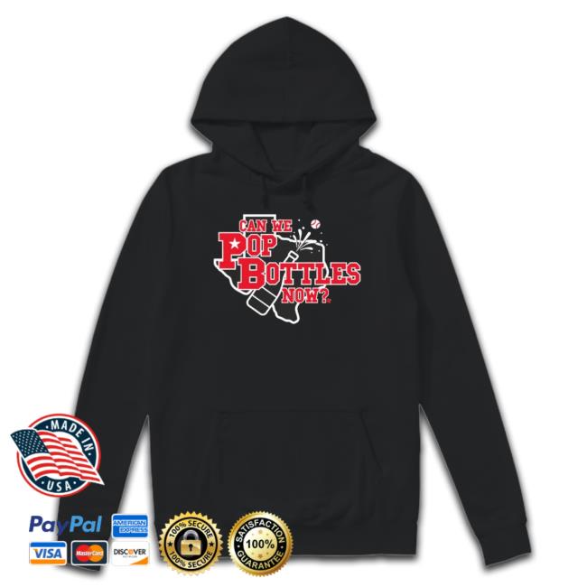 Trending Texas Rangers Alcs Champions Can We Pop Bottles Now Long Sleeve Tee