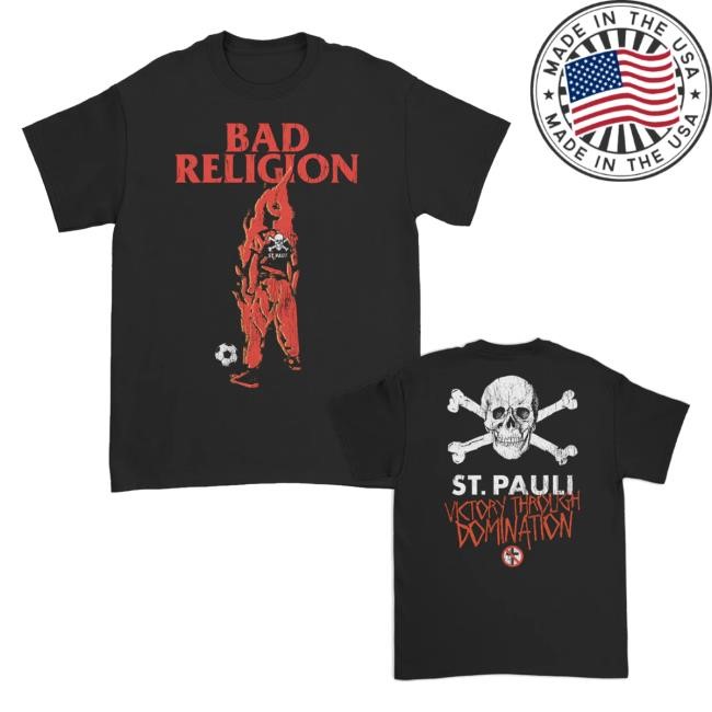 Bad Religion Merch Fc St Pauli X Bad Religion Victory Through Domination Sweater