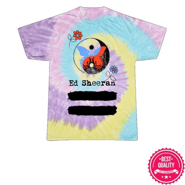 Edsheeran Merch Yin Yang Equals Butterfly Jelly Bean Long Sleeve T Shirt