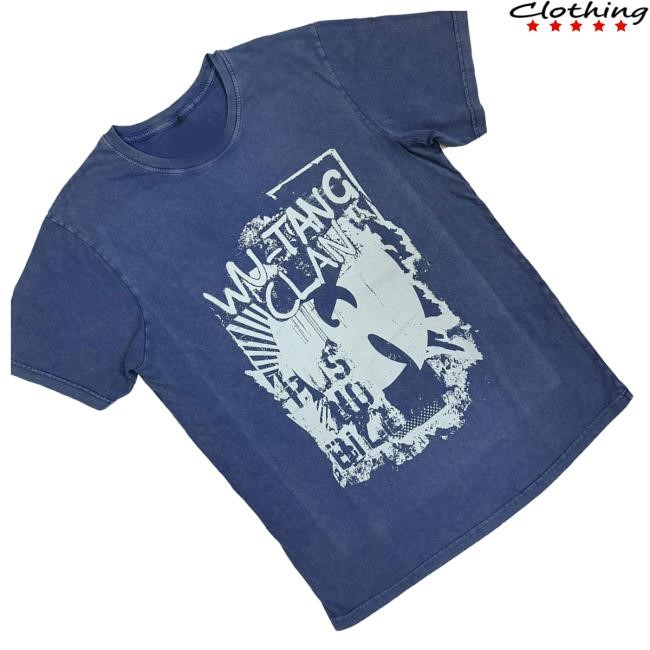 Official House Of Merch Shop Wu-Tang Clan Unisex Stone Wash Tee