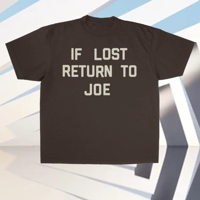 Official Joe Jonas Merch If Lost Return To Joe Espresso Sweaters