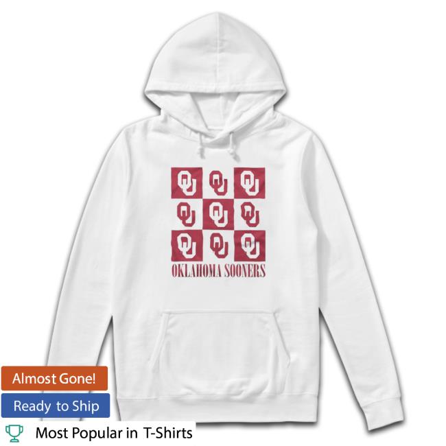 Oklahoma Sooners Checkerboard Logo Sweatshirt Oklahoma Sooners Checkerboard Logo shirt
