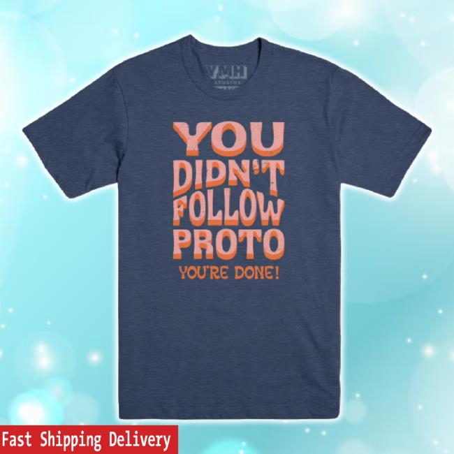 Trending Ymh Studios Merch Store You Didn't Follow Proto Vintage Long Sleeve Tee Ymhstudios Shop
