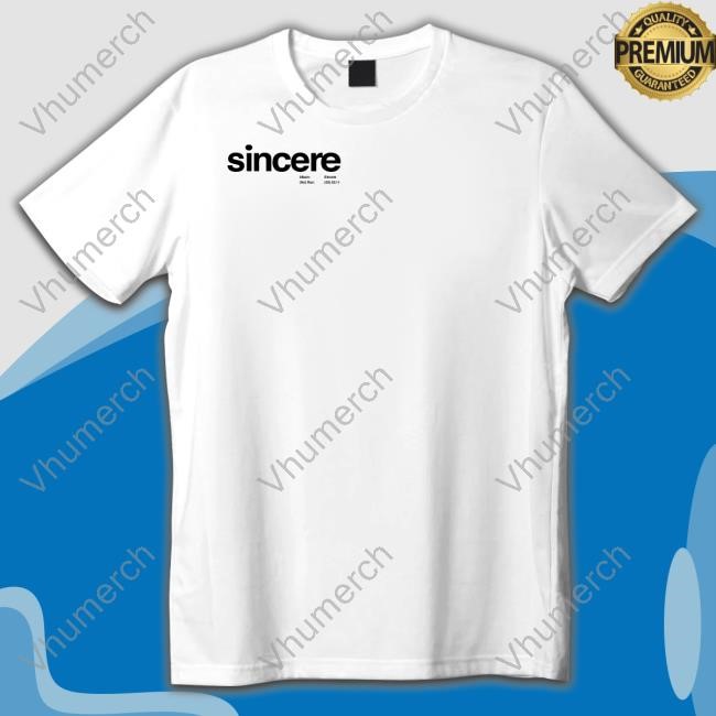 Khalid Shop Sincere Hoodie