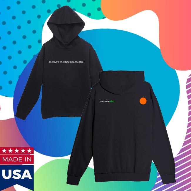 Trending Threefourco Merch Ryan Beatty Brave Black Zip Up Hoodie