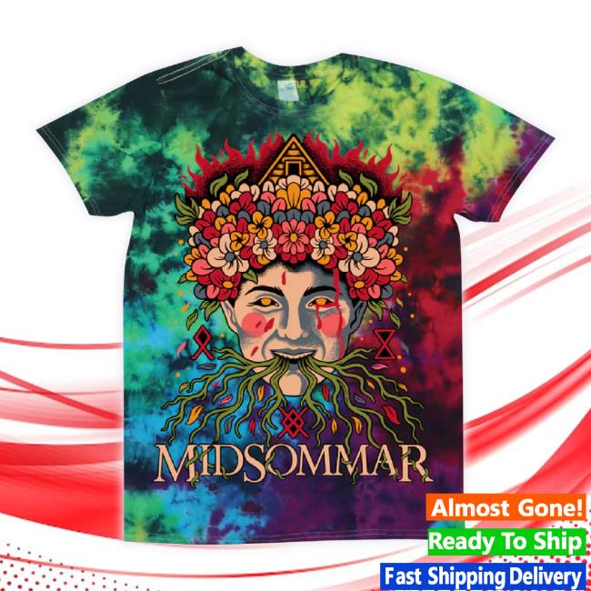 Official Creeporama Shop Midsommar "Harga Gives" Tie Dye TankTop