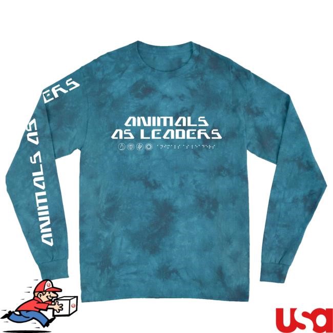 Animals As Leaders Merch Basics Dye Long Sleeve Sweatshirt