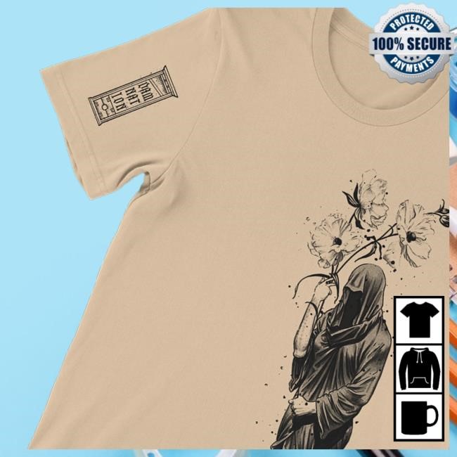 Death In Bloom Sand Long Sleeve Shirt