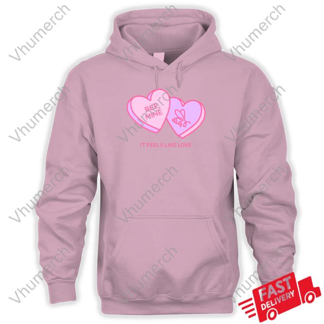 Bee Mine It Feels Like Love Tee Shirt Honeyrevenge Store Candy Hearts Lavender