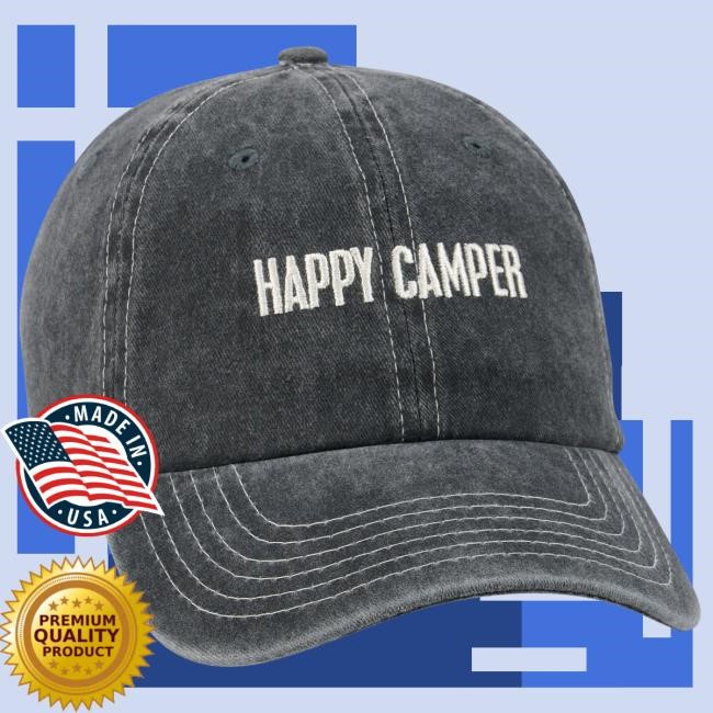 Primitives By Kathy Merch Store Happy Camper Baseball headwear
