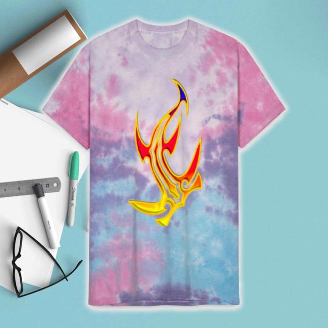 Hammerhead_2 Unisex Tie Dye Long Sleeve Tee