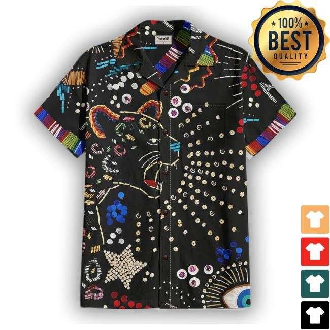 The Boozelele Roaring Leopard Hawaiian New Shirt