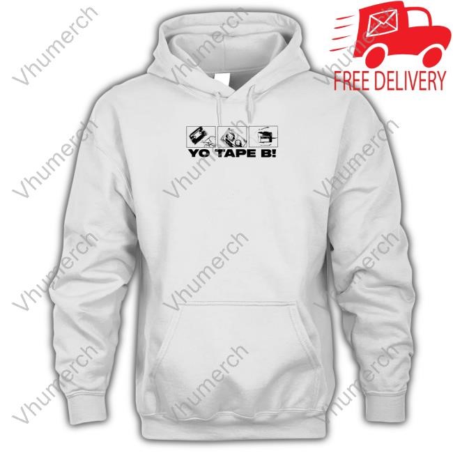 Tape B Tour 2024 White Hoodie Sweatshirt