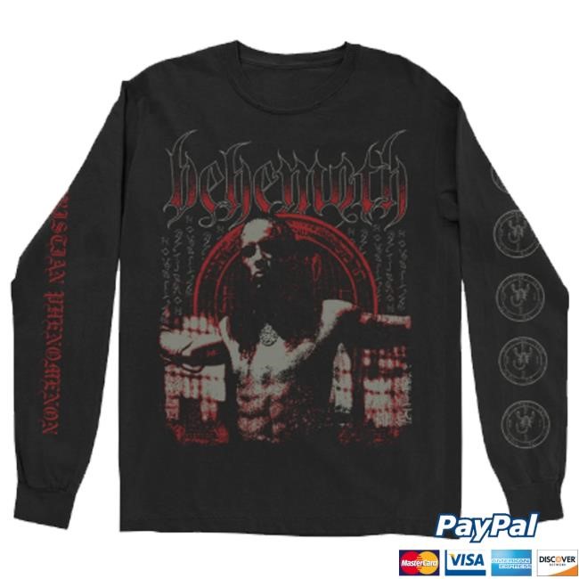 Behemoth Official Merch Anti-Christian Hooded Sweatshirt