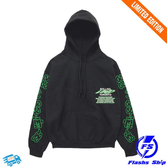 Trending Rolling Loud Merch Store Rl Wild Tee Black Toronto 22 Shoprollingloud Shop