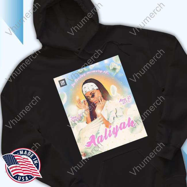 In Loving Memory Of Aaliyah Jan 16 1979 Aug 25 2001 T-Shirt
