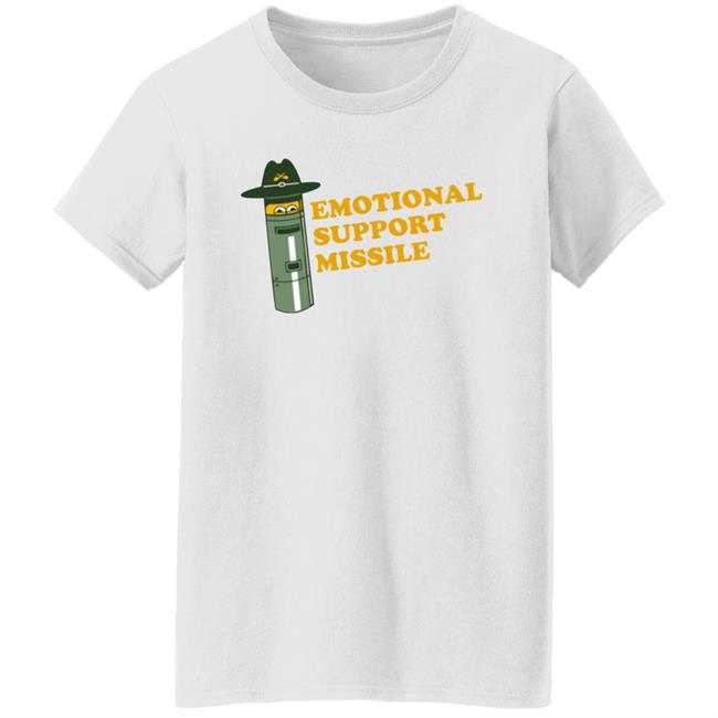 Everpress Store Emotional Support Missile Shirt Nicholas Moran