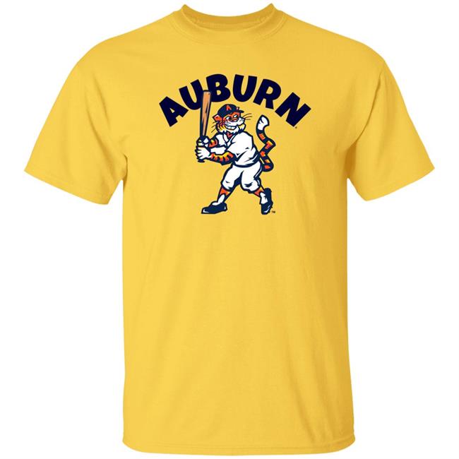 Homefield Apparel Merch Tiger Auburn Baseball Shirt Auburn Baseball Shirt