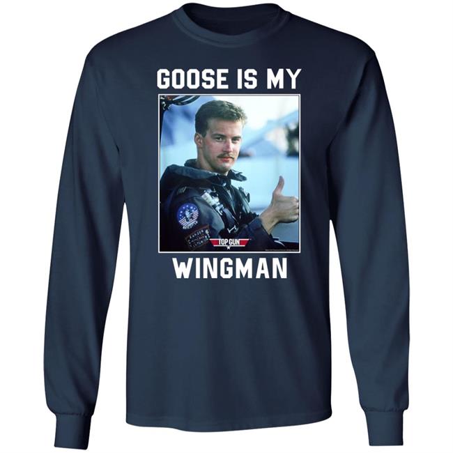 Goose Is My Wingman Shirt Top Gun Professional Wingman Goose Photo Shirt