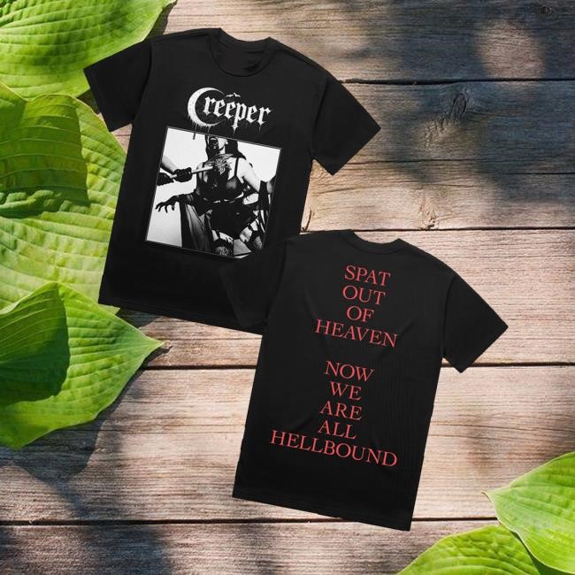 Creepercult Merch Store Shop Creeper Spat Out Of Heaven Hoodie Sweatshirt