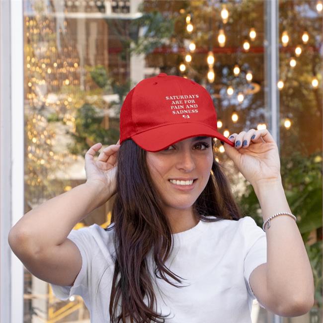 Saturdays Are For Pain And Sadness Twill Cap