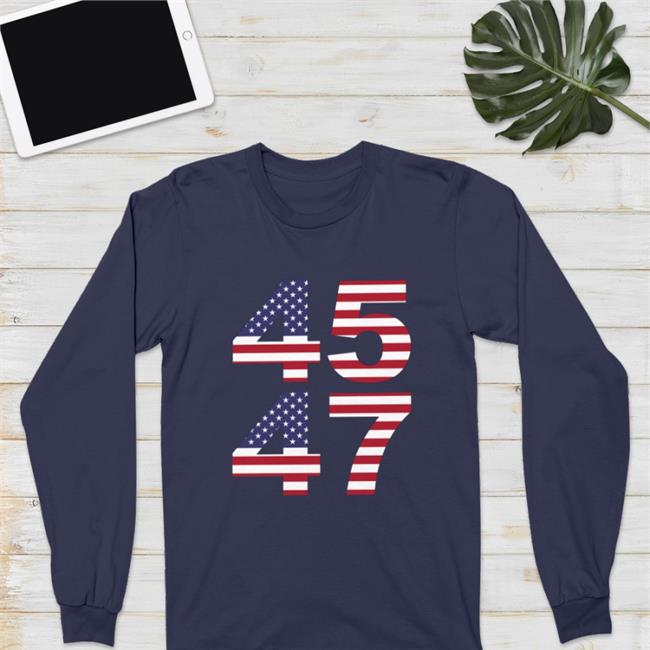 Donald Trump 45/47 Shirt Patriot Takes
