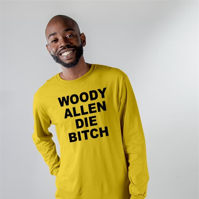 White Th3mb0fication Woody Allen Die Bitch Shirt