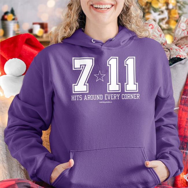 Kweenkonfektion 7-11 Hits Around Every Corner Shirt