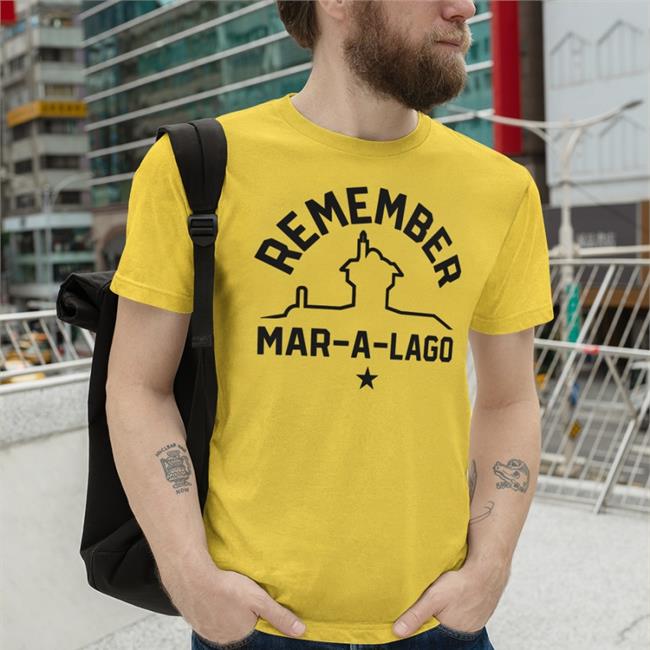 Ron Filipkowsk White Remember Mar-A-Lag Shirt
